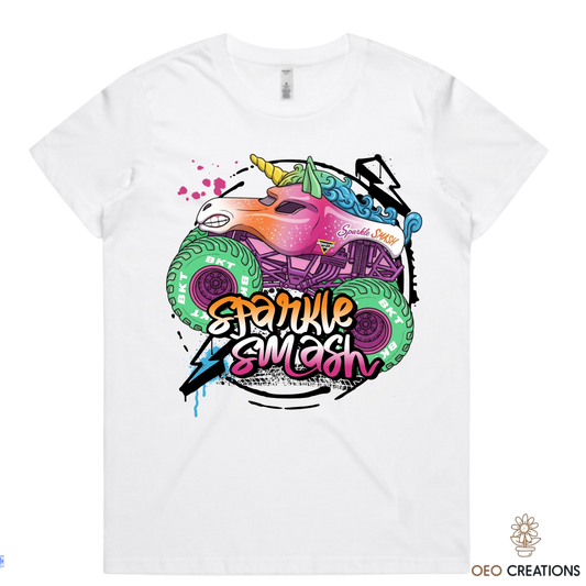 Neon Sparkle Smash