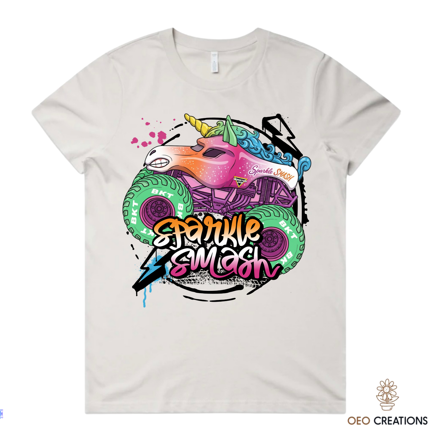 Neon Sparkle Smash