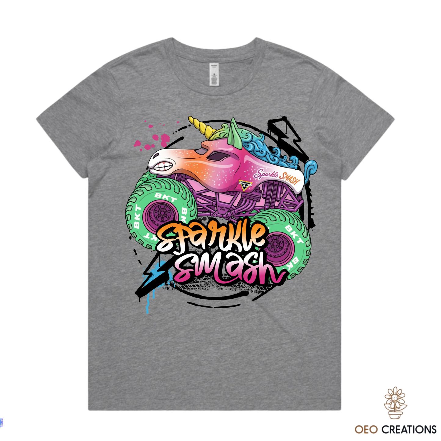 Neon Sparkle Smash