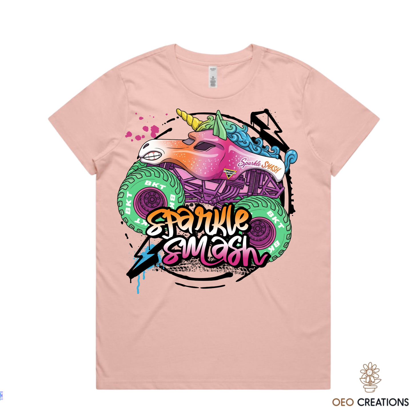 Neon Sparkle Smash