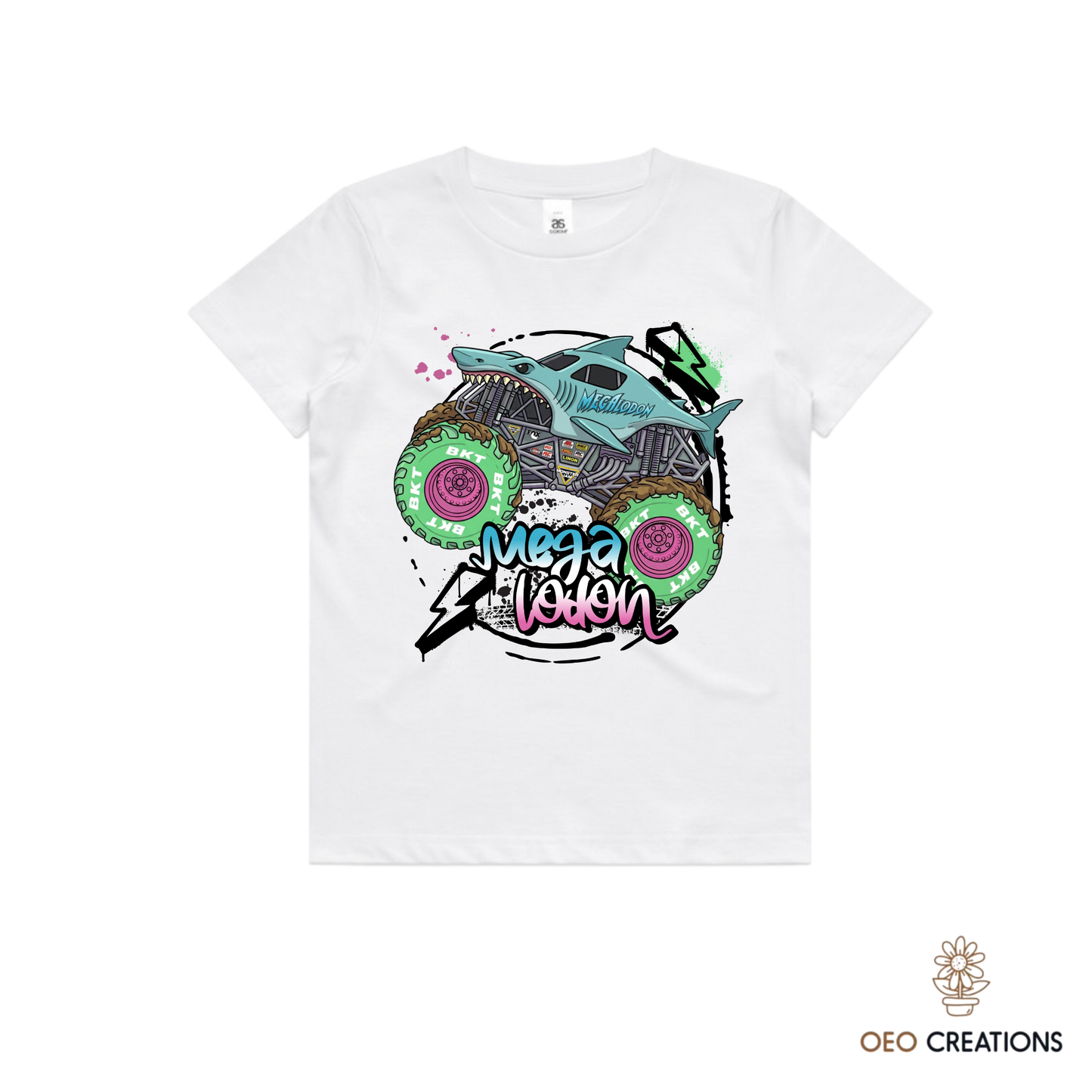 Neon Megalodon