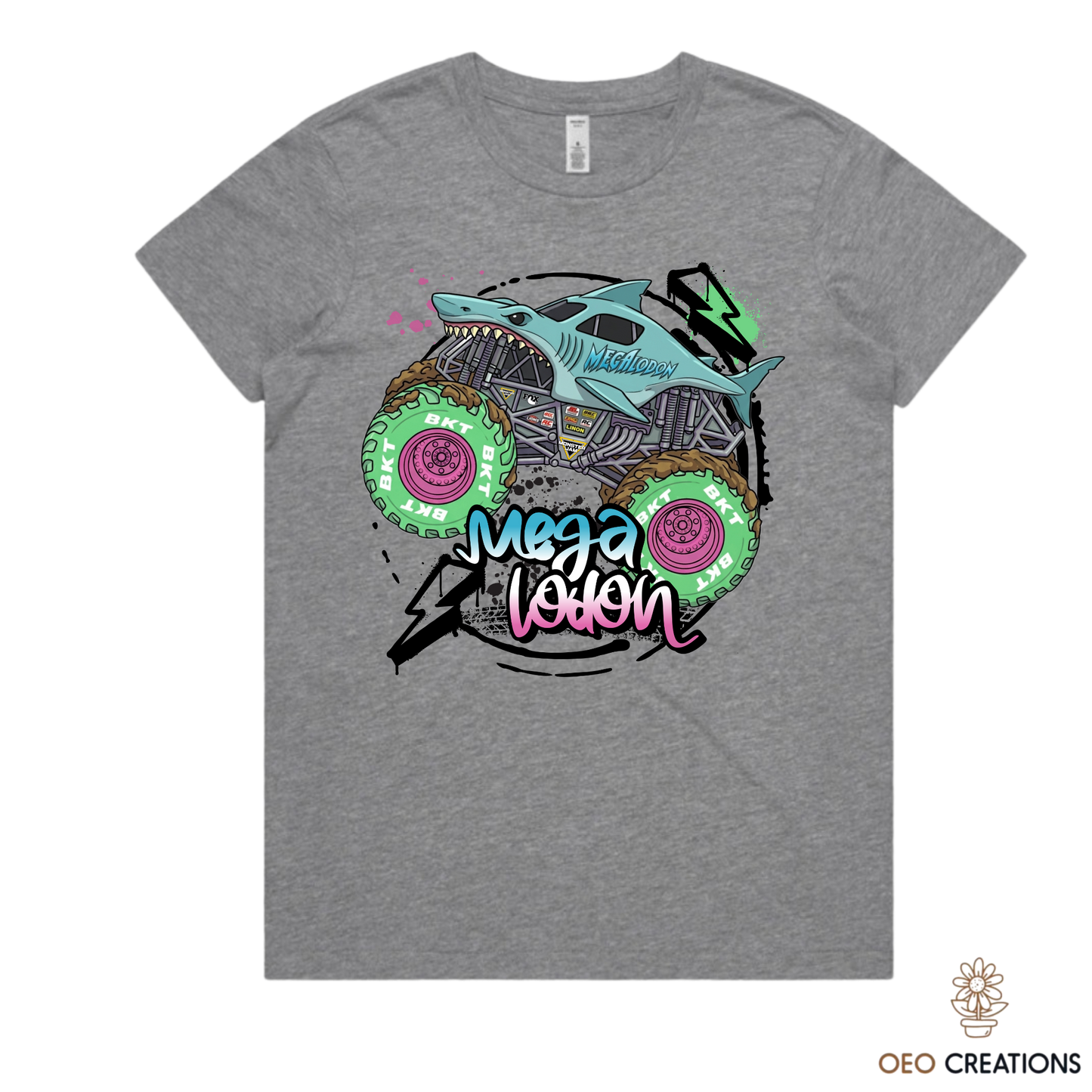Neon Megalodon