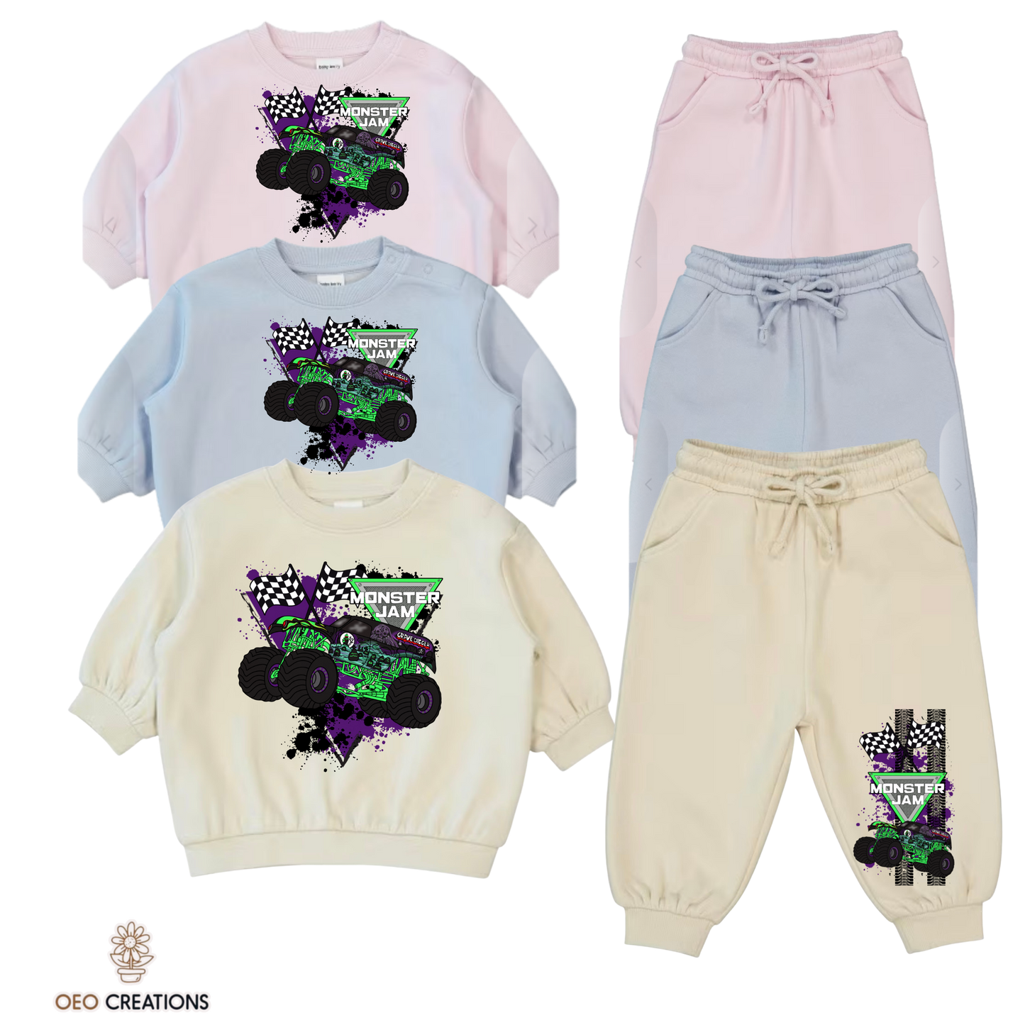 Grave Digger Flag Tracksuit Set
